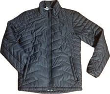 UNDER ARMOUR Men's Large L Cold Gear Puffer Jacket Full Zip Quilted Outdoor EUC