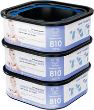 Square Refills Disposal Bags Refill Compatible with for Diaper Gen.Ie Compact, S