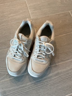 UGG CA805 Off-White (Cream) /White Leather Sneakers Men s  Sz 7 #1119850