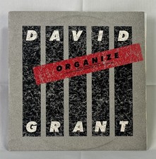 David Grant - Organize Remix Extended Version 12" vinyl Record Single 1984