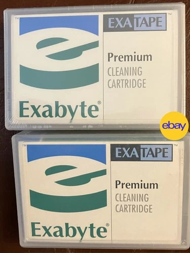 EXABYTE  8MM PREMIUM CLEANING CARTRIDGE - EXATAPE -# 309258 - 2 units - New*