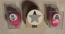 Crafting Punches Die Cuts x 3 McGill Craftivity 2  Star  Flower  Bear Korea