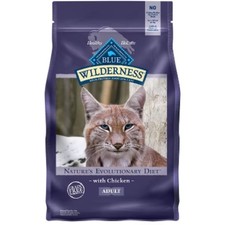 Blue Buffalo Wilderness Adult Dry Cat Food with Chicken Lifesource Bites