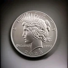2023 (P) $1 Peace Silver Dollar Uncirculated w/ Box, OGP &COA