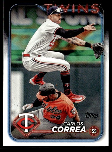 2024 Topps #400 Carlos Correa | Baseball Card