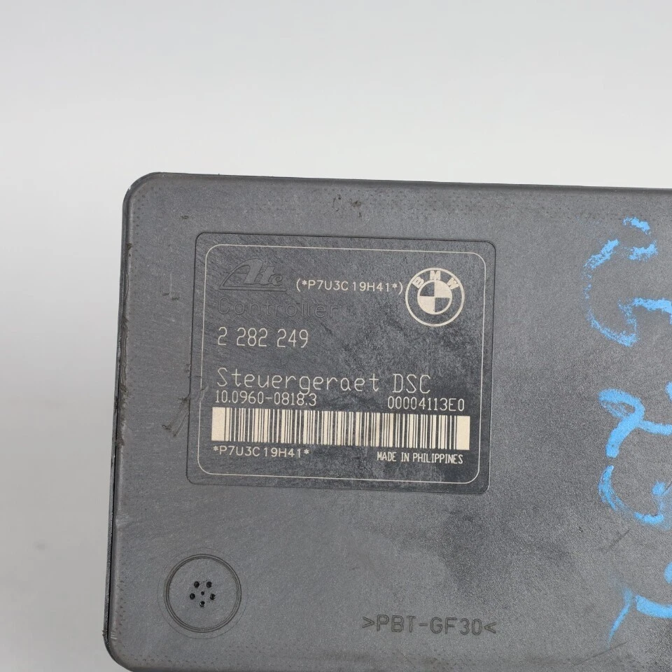 Bomba de freno antibloqueo BMW M3 ABS 2003-2006 DSC 34512282250 OEM usada Foto 3 de 4