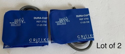 #ad GE Critikon DURA CUF Child Blood Pressure Cuff 2752 17 25cm lot of 2 $30.00