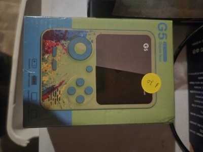 Game Box Plus 500 in 1 Handheld Game System 30 Games, Rechargeable, Tested