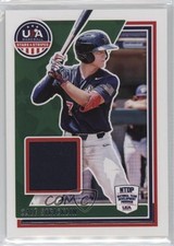 2022 Panini USA Baseball Stars & Stripes Materials Cale Stricklin #USAM-CA 04xc