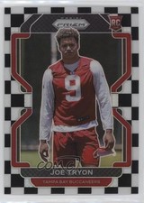 2021 Panini Prizm Rookie Black & White Checker Joe Tryon-Shoyinka #381 x5u