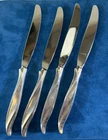 SET OF 4 PINE SPRAY BY INTERNATIONAL STERLING SILVER DINNER REGULAR KNIVES DS19