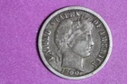 ESTATE FIND 1898 - BARBER DIME!!  #N08065
