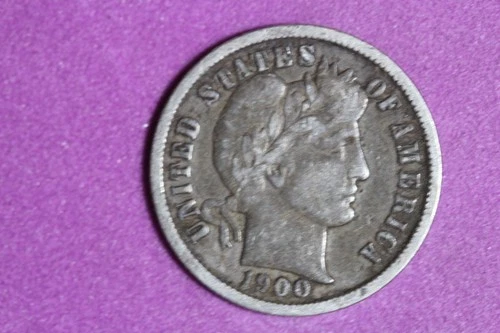 ESTATE FIND 1898 - BARBER DIME!!  #N08065