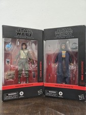 Star Wars Mae Assassin Osha Aniseya Black Series 6  Action Figures