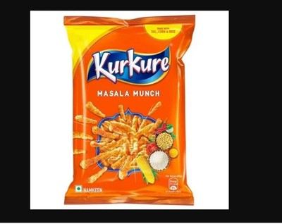 3 x Kurkure Masala Munch Indian Crisp Corn Chips Desi 3er Pack