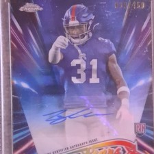 2024 Topps Chrome Football Tyler Nubin Rookie Future Stars Autograph /150