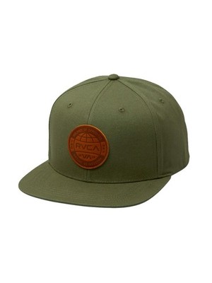 RVCA  Snapback Hat Sealed Jade Green Brown New With Hats