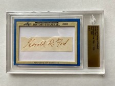2020 Leaf Hall of Fame Baseball Cut Signature Edition Cards - Checklist Added 7