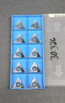 10pc VALENITE TNMC 43NGL180 Carbide Inserts WOC .180'' VC5 On Edge Grooving