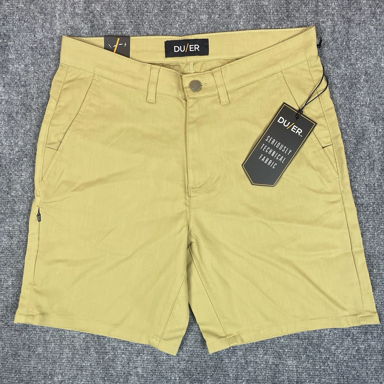 DUER NuStretch Hiking Fishing Shorts Mens 30 7" Inseam Khaki Casual Comfort NWT
Opens in a new windo