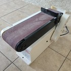 Brushless Belt Sander from Shopfox 120-Volt 15amp  with Dust Management + disk — photo 4