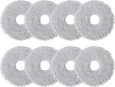 8 PCS Wiping Cloths Replacement Parts for Ecovacs Deebot X2/T20/T20e/T30... 