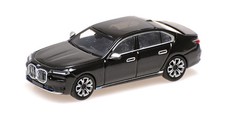 Minichamps 1/87 HO BMW I7 2023 Black Metallic 870024501