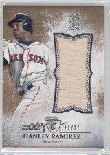 2015 Triple Threads Unity Single Jumbo Relics Sepia 21/27 Hanley Ramirez 0f8