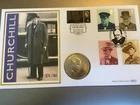 GB STAMPS BENHAM COIN FIRST DAY COVER 1965 CHURCHILL CROWN LONDON