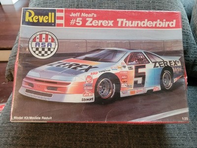 Vintage Revell JEFF NEAL'S #5 ZEREX Thunderbird Model Kit Factory Sealed! 1/25
