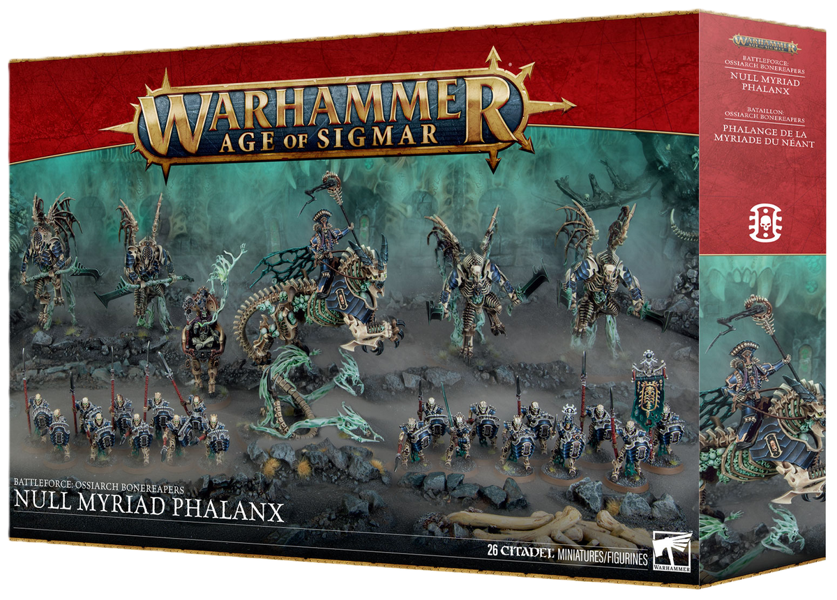 Null Myriad Phalanx - Warhammer AOS Ossiarch Bonereapers (Pre