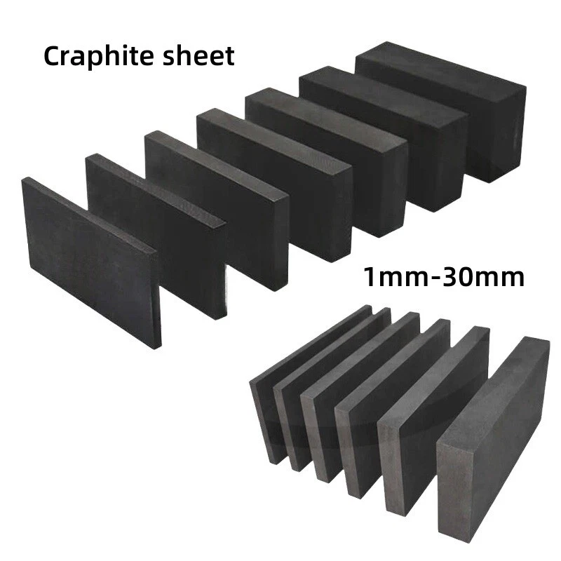 Hochreine Graphitplatte Hochtemperatur-EDM-Elektrodenplatte Blatt Graphitblock - Bild 1 von 3