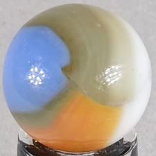 Vintage Vitro Tiger Eye .61 Inches Near-Mint Condition Combined Shipping