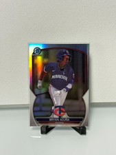 Bryan Acuna 2023 Bowman Draft Chrome Rookie Refractor #BDC-39 Minnesota Twins Rc