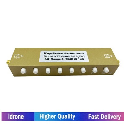 KT3.0-90/1S-2S 0-3GHz RF Step Attenuator 0-90dB SMA-KK Key-Press Variable
