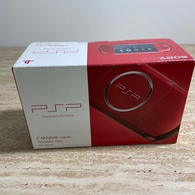 Sony PSP-3000 Radiant Red Boxed Complete Near Mint Tested Console 7099