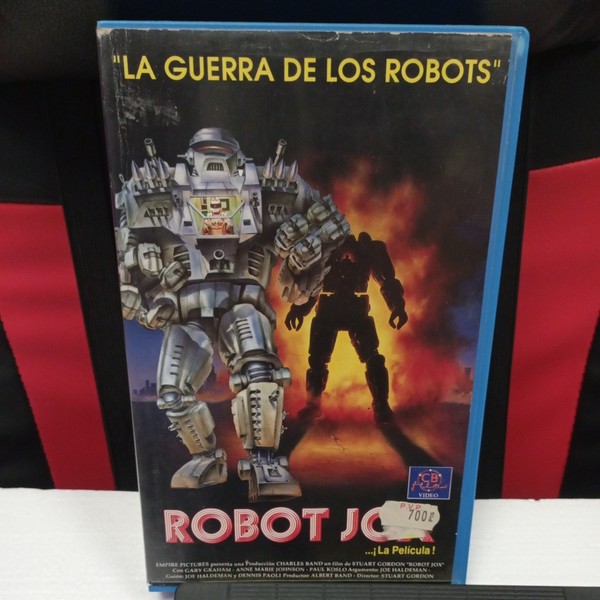 Película ROBOT JOX  cinta VHS año 1990. Original Estuche VIDEOCLUB