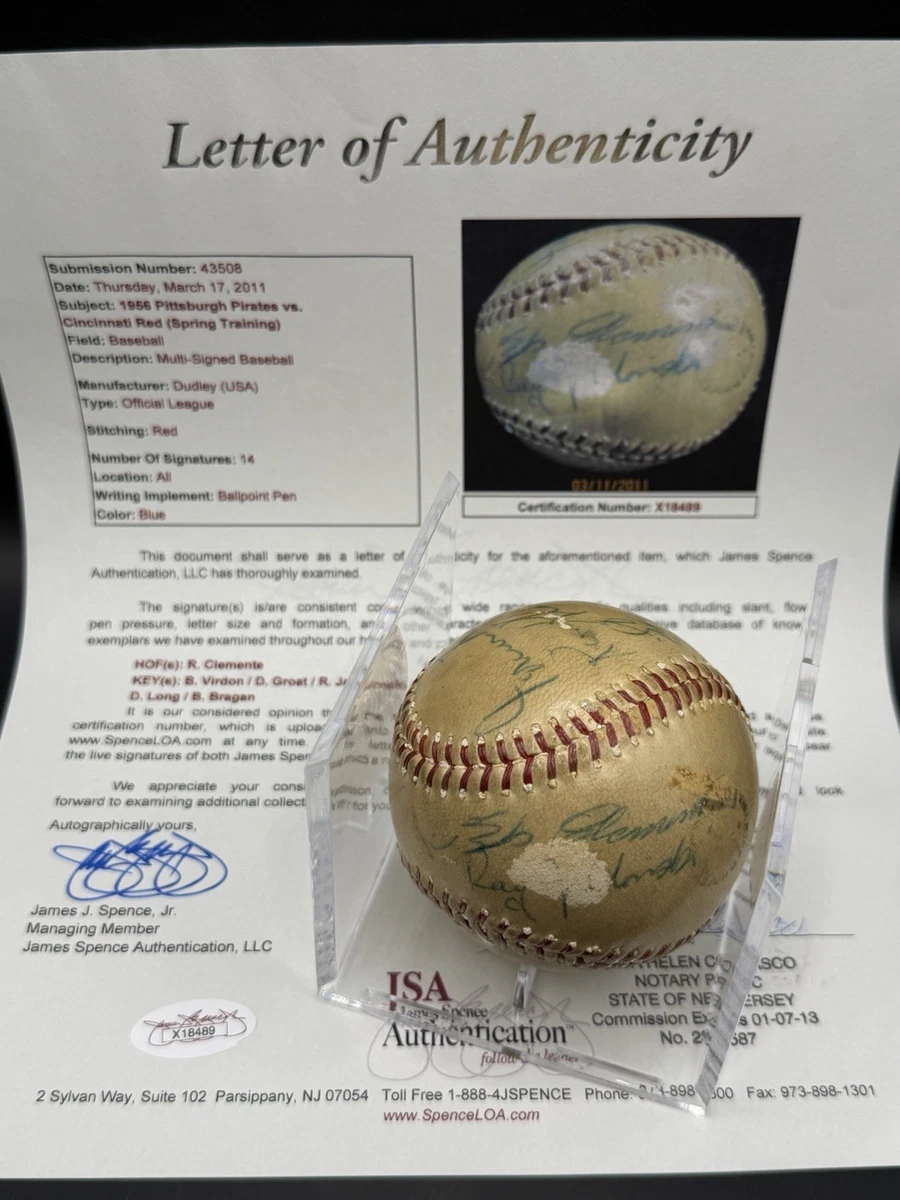 James tibbsⅢ サインボール　JSA認証 James Spence JSA Original Autographed Baseball MLB Balls for sale