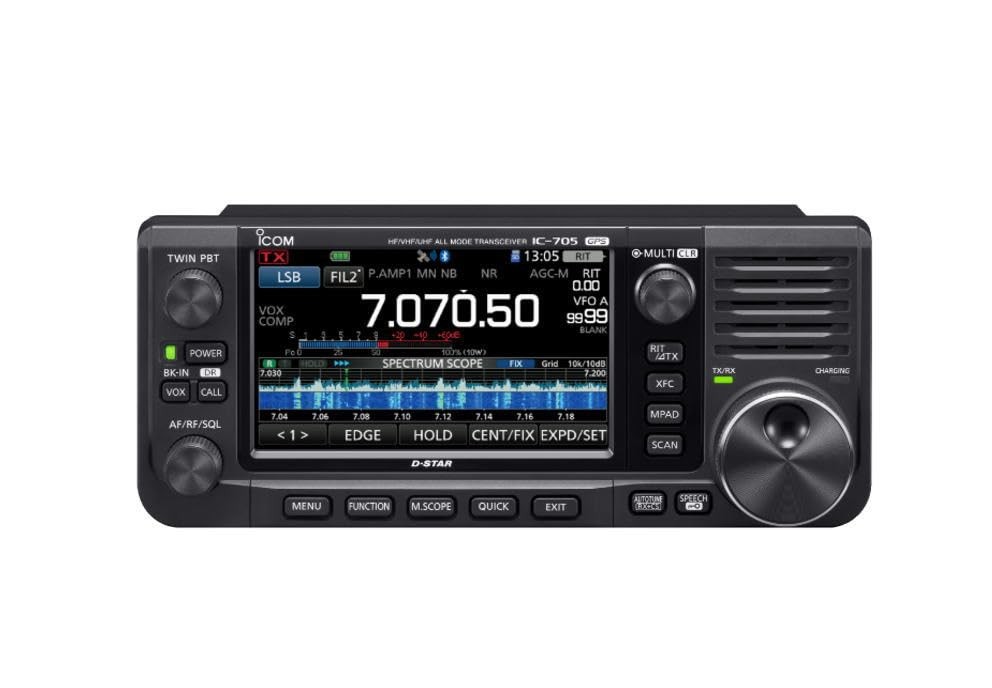 ICOM 705 HF/50/144/430MHz 10W All Mode Portable IC Transceiver