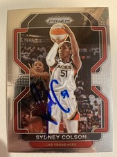 2022 Panini Prizm WNBA Sydney Colson Autographed Card In Person TC1717