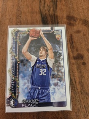 2025-26 Topps Holiday Basketball Cooper Flagg RC Dallas Mavericks