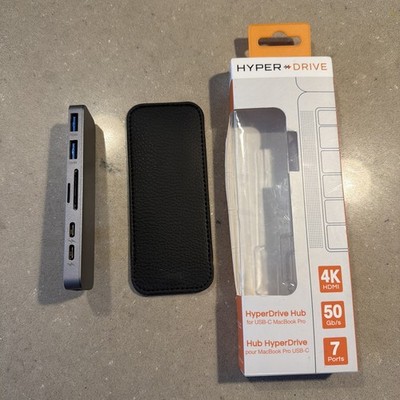 HYPER HyperDrive DUO 7-in-2 USB-C Hub für Apple MacBook Pro/Air - Space Grau  
