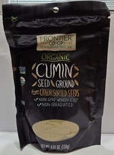 Frontier Co-op Organic Cumin Seed Ground Non-GMO 5.61 Oz Exp. 02/2027 NEW