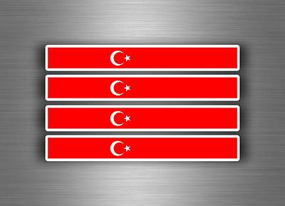 4x sticker decal car stripe motorcycle racing flag bike moto tuning ...