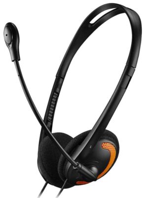 Canyon Headset With Mic With Usb Port CANYON PC Headset, Black And
