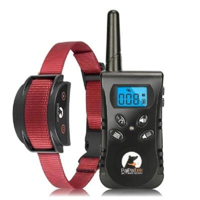 Dog No Shock Collar Wtih Remote dog Vibration Collar for Deaf Puppy Dogs  Humane | eBay UK