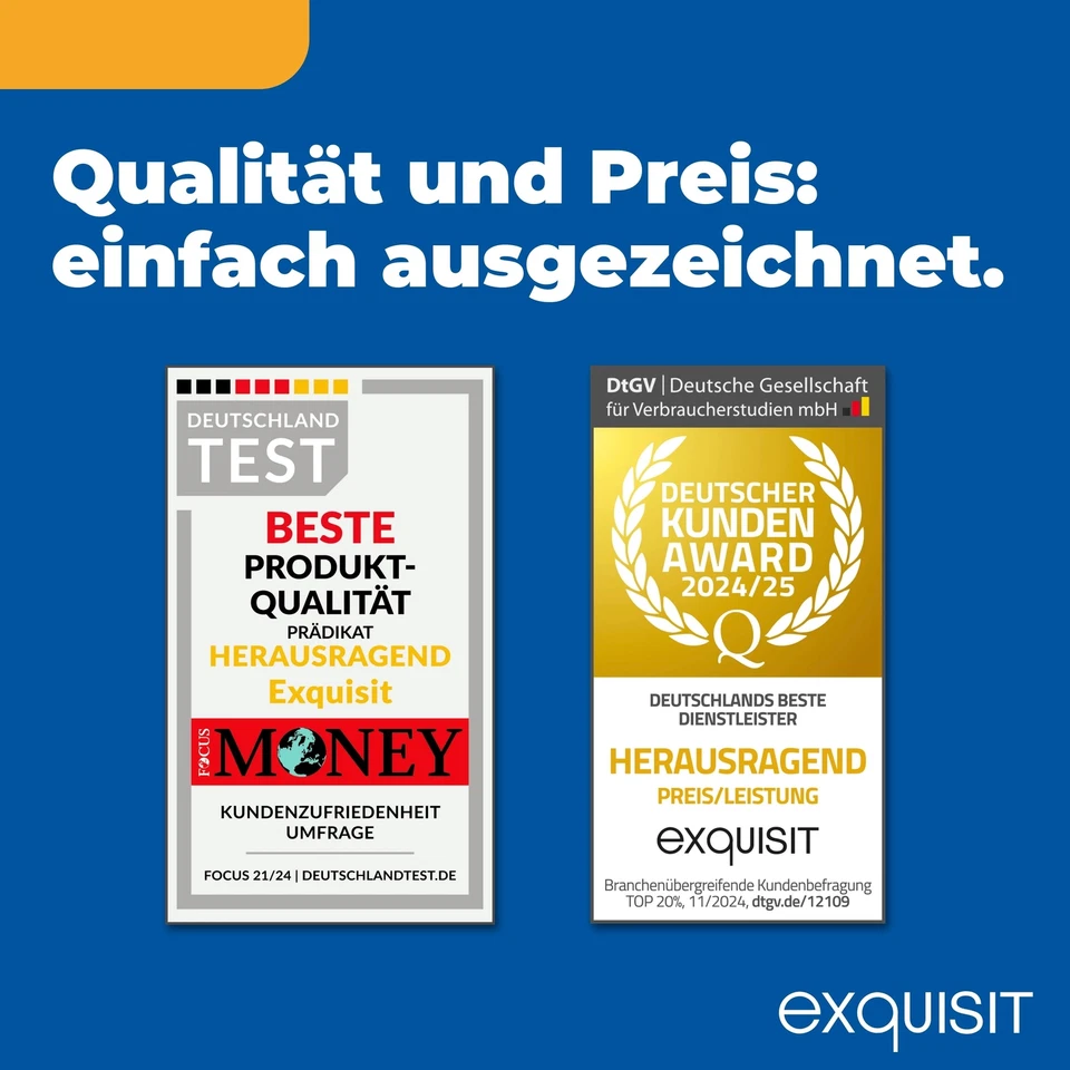 Exquisit Kühlschrank,75 Liter, Freistehend klein und kompakt, KS585-V-091E weiss - Bild 4 von 4