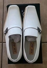 Nwt ?️ delli aldo white loafers White Dress Shoes Delli Aldo for Men for sale | eBay main image 3