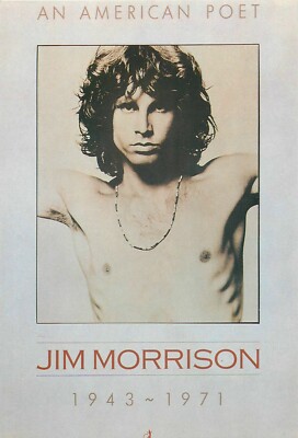 An American Poet The Doors Jim Morrison 1943-1971 Vintage 1991