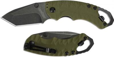 Kershaw 8750TOLBW Shuffle II Multi-Function Folding Knife 2.6'' BlackWashed Tanto